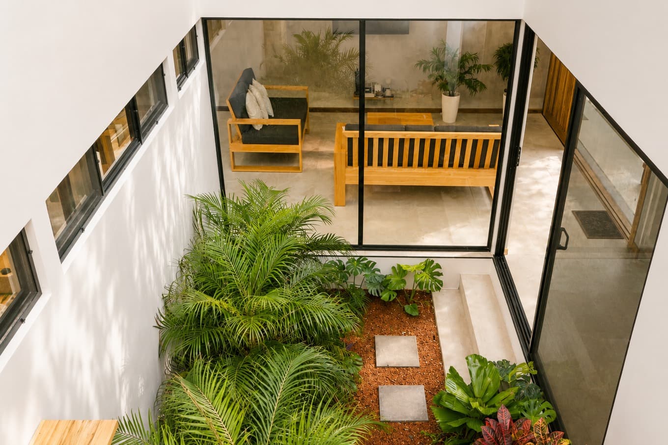 La Gema del Caribe tropical garden