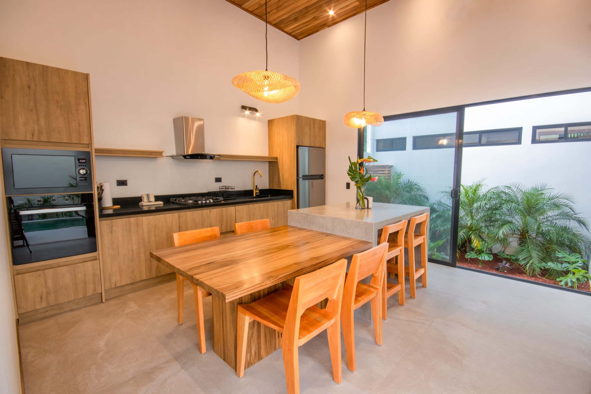 La Gema del Caribe fully equipped kitchen
