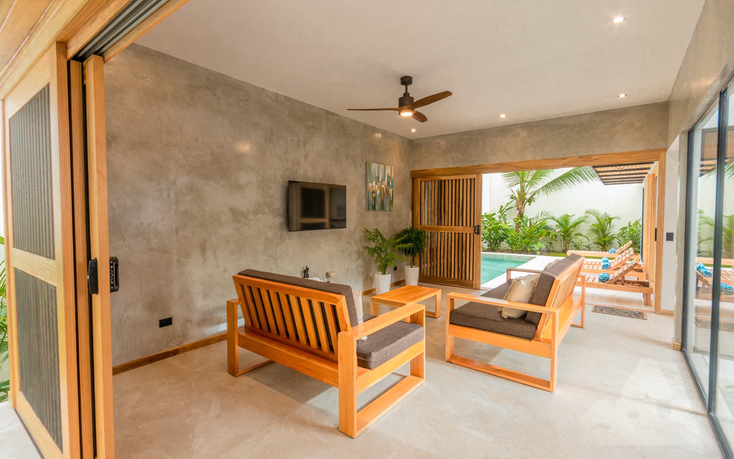 La Gema del Caribe open plan living