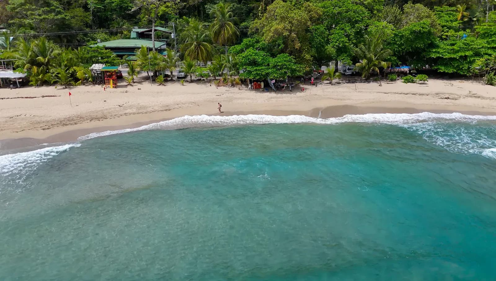 Cocles Beach surf area near Puerto Viejo Costa Rica