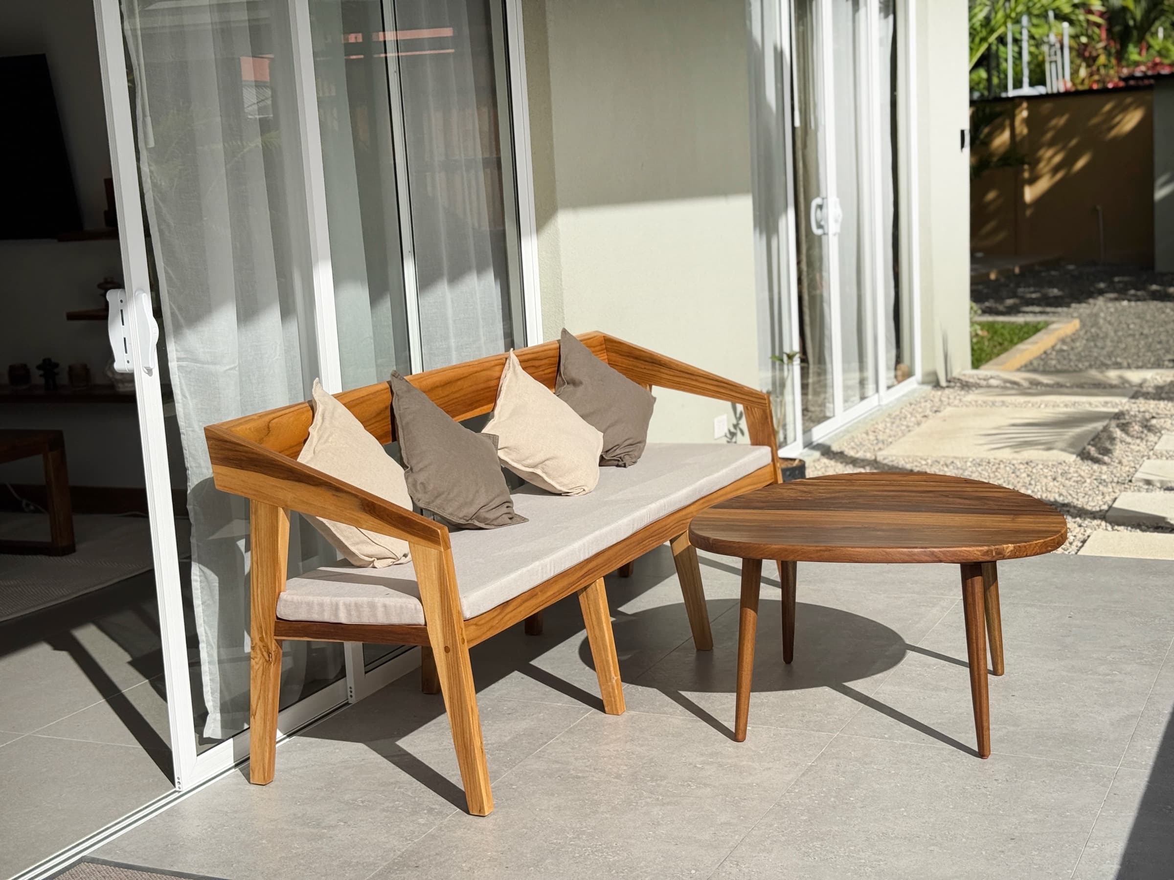 Hydrus Villa lounge area detail