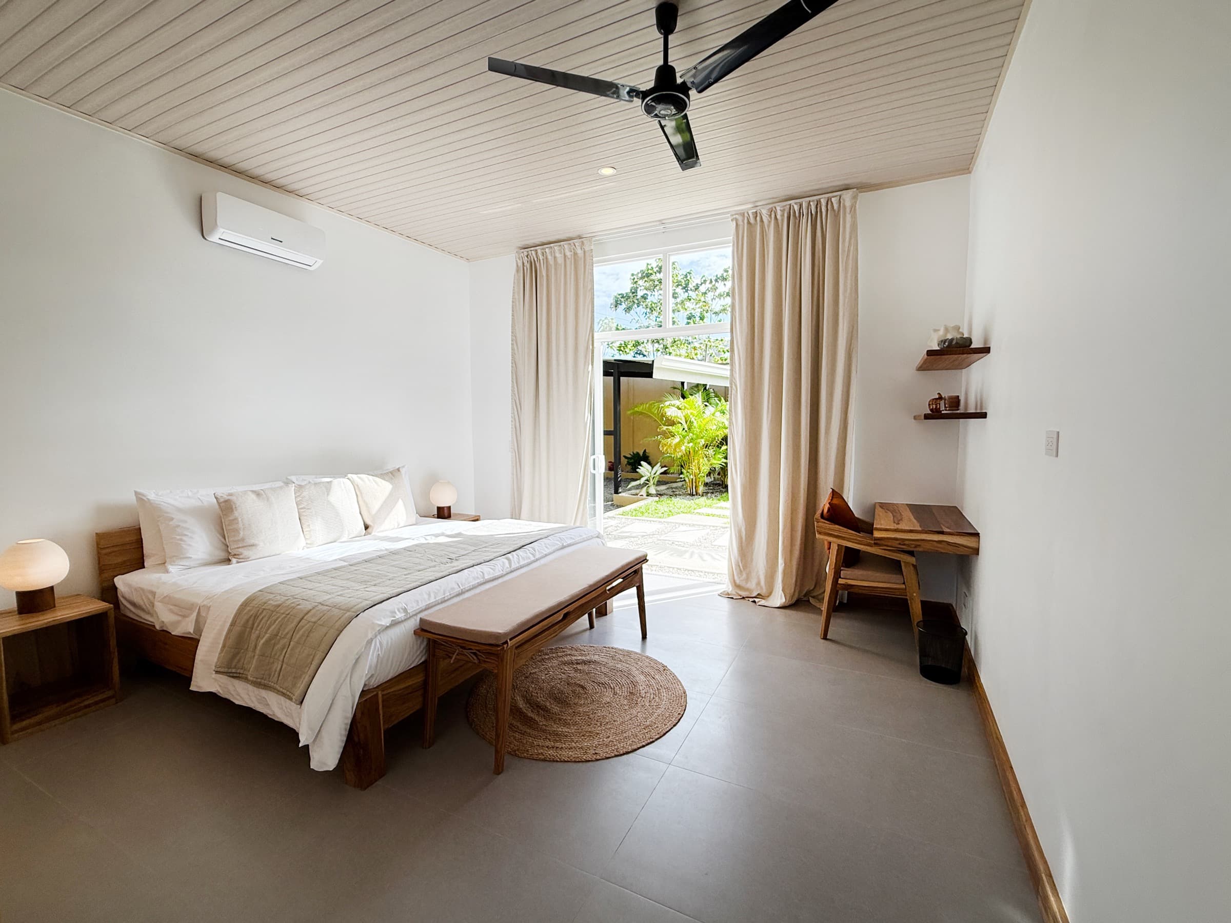 Hydrus Villa master bedroom detail