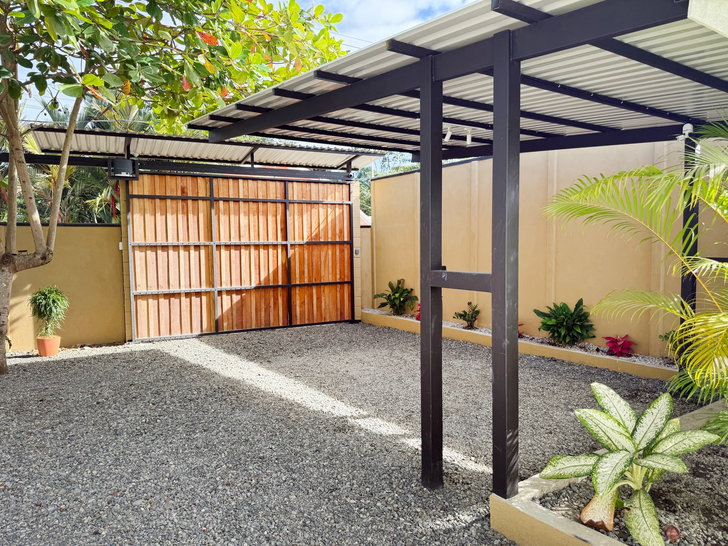 Hydrus Villa parking area