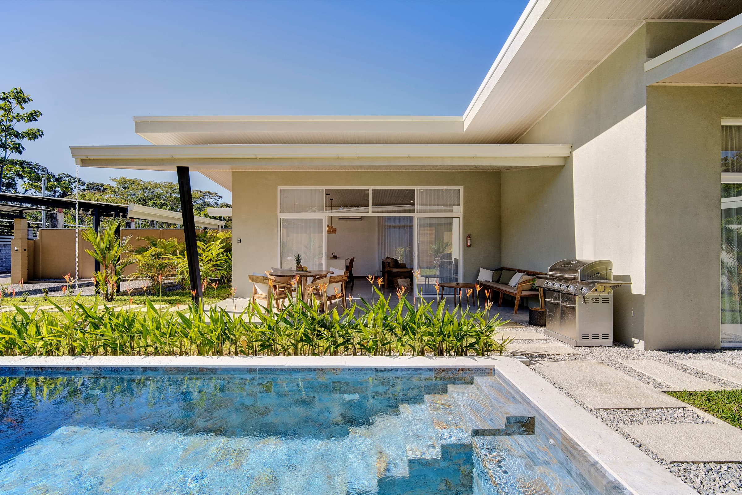 Tucana Villa BBQ terrace